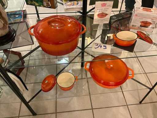 GSW Cast iron pot (4x)