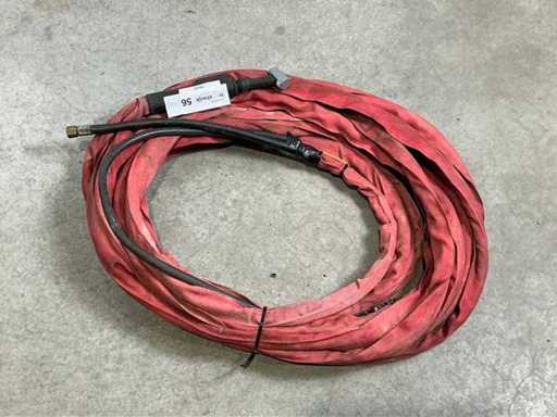 2010 Abicor Binzel TIG torch gas cooled WP26 16m 4P
