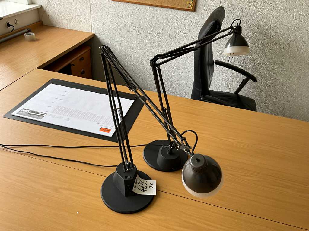 Luxo Desk Lamps (2x)