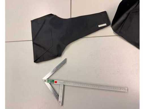 (2x) Zentrierwinkel 300 mm – Präzisions-Anreißwinkel
