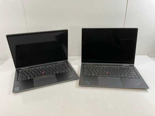 Lenovo ThinkPad X1 Yoga Gen 6 14", Core(TM) i7 11th Gen, 16 GB RAM, No HDD Laptops (2x)