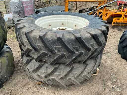 Anvelopă Michelin AgriBib cu jantă (2x)
