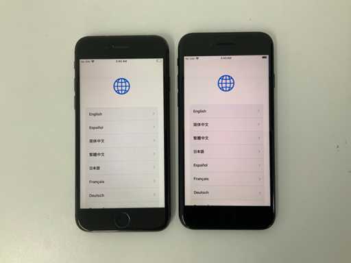 Apple - iPhone SE(2022) 3. generacji 64 GB Midnight i iPhone 8 64 GB gwiezdny szary (2x)