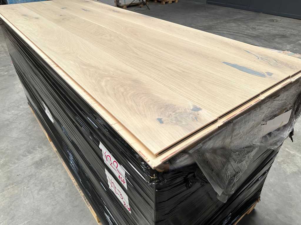 66 m2 Multiplank oak parquet XL - 2200 x 200 x 15,5 mm