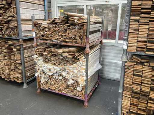 Serie de scânduri de lemn (2x)