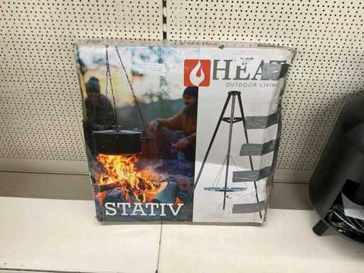 Gr?tar cu trepied Heat Stativ