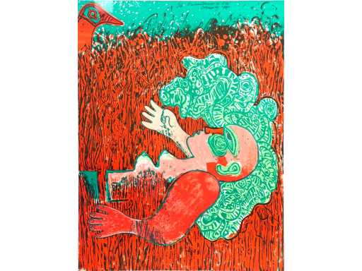 Corneille - Enchantement de l'éte - lithograph