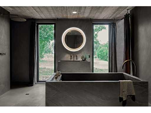 Bodenfliesen 43,2 m² Storm Grey 60x120 cm 