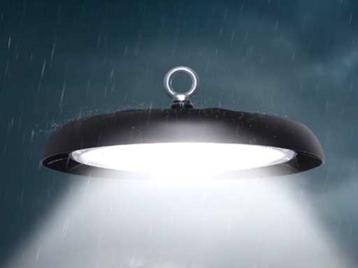 200W 5000K LED UFO Highbay met Lens Waterdicht (10x)