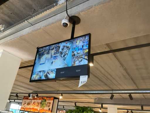 Hikvision Beveiligingcameras met monitor en opname apparaat