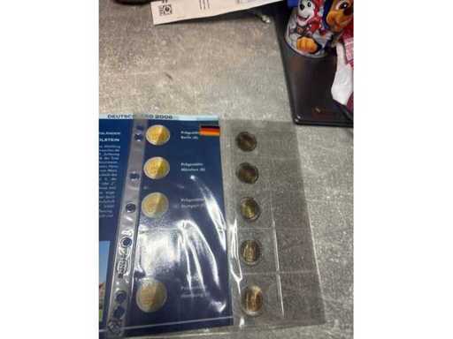 5x2€ Serie deutschland 2€ Schleswig-Holstein