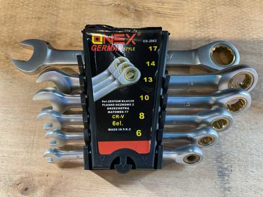 2025 Onex German Style OX-2063 Klucz p?aski i oczkowy