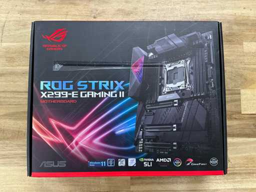 ASUS ROG Strix X299-E Gaming II motherboard