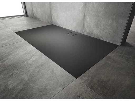 Hüppe Easyflat Doccia 160x80cm Attrice opaca
