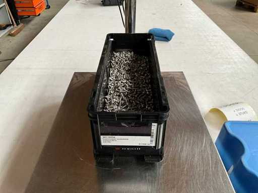 Würth 10.61kg Place screw cylinder head 4.8x16 in stackable box
