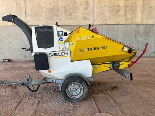 Débroyeur de bois Saelen GS Tiger25D 2017