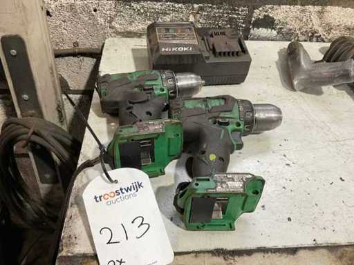 Hikoki DS 18DBSL Cordless drill (2x)