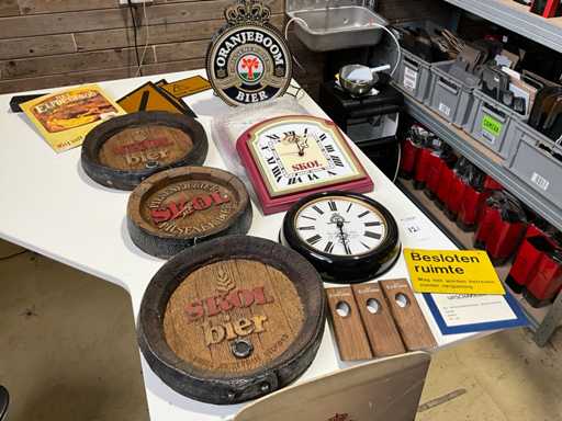 Uhren und Wanddekoration