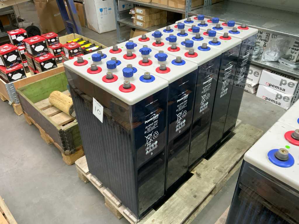 Hawker Enersys Powersafe 20 OPZS 2500 Battery Storage (5x)