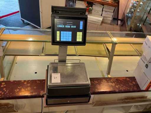 Caisse enregistreuse Wede D-900R TFT 12.1 Duo