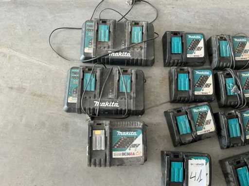 Ładowarki baterii Makita