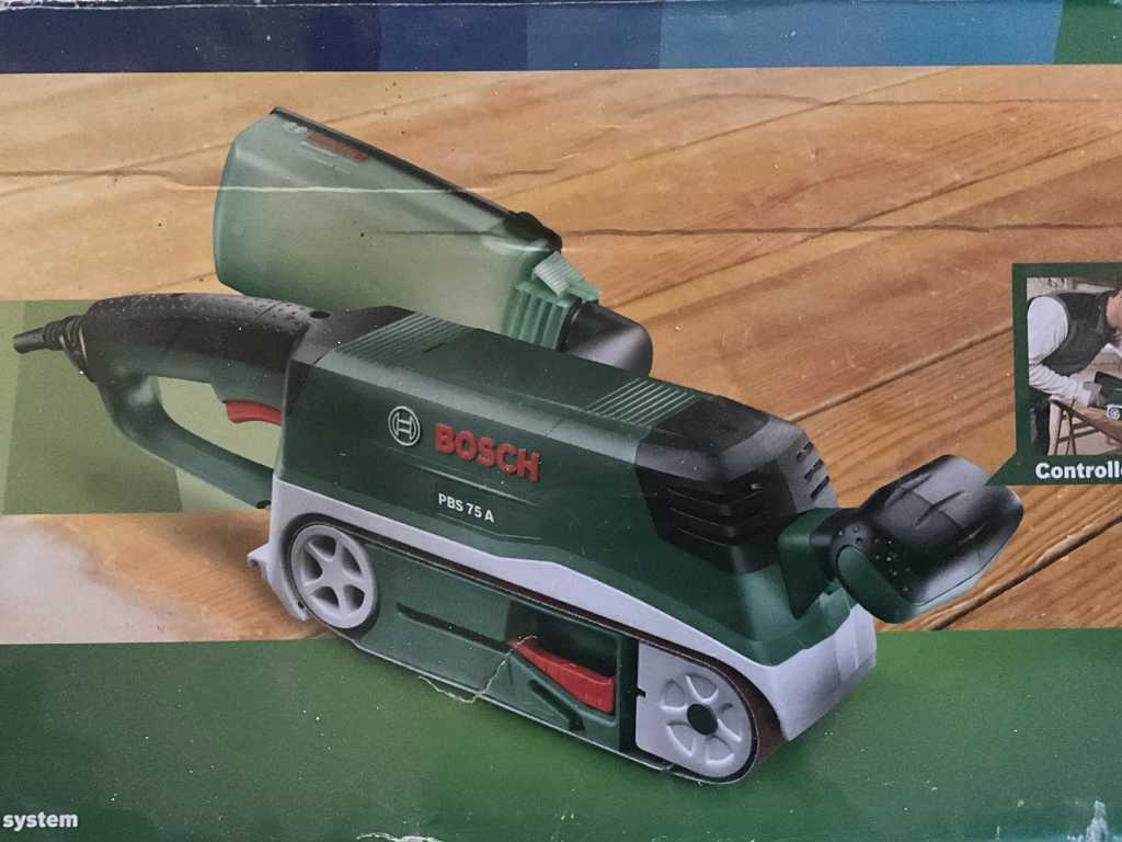 Bosch pbs 75 ae deals belt sander