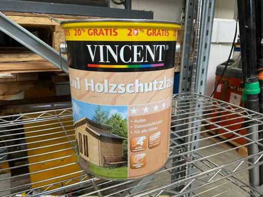 Vincent 2-1 Holzschutslasur Holzschutzbeize