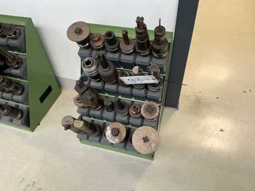 Lot BT40 Tool Holders