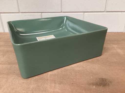 Differnz Sink 37x37 cm, zielony