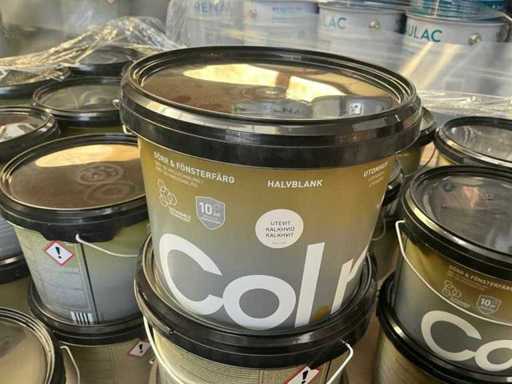 Peinture extérieure Col.r Lime White 3000 ml (42x)