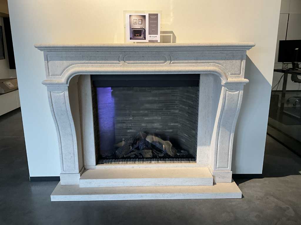 Gas fireplace setup BELLFIRES Classic Medium
