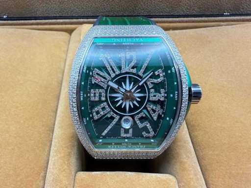 Franck Muller Vanguard | 44MM | Diamanti | Verde