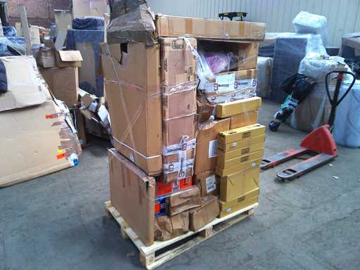 Pallet met 40 artikelen, klantretour Amazon klasse C