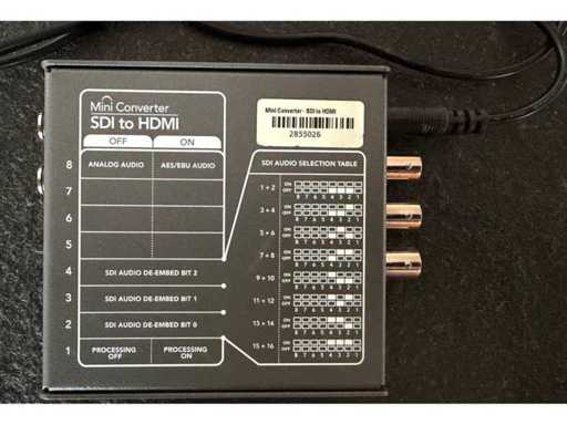 Blackmagicdesign - Mini Converter SDI to HDMI - Sonstige Artikel aus dem Bereich „Videoausstattung“