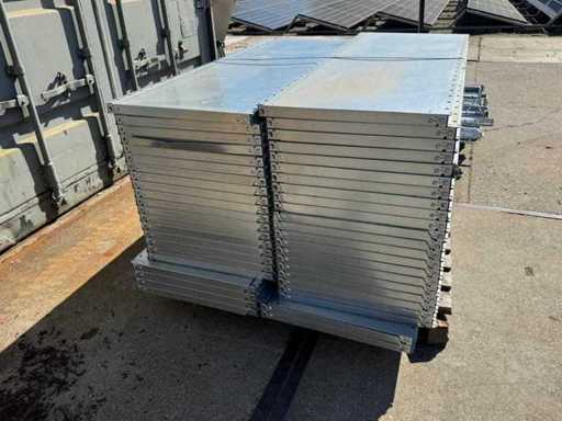 Dexion shelves and beams 50x130cm - 70 pieces