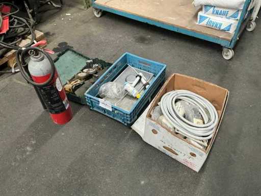 Various contractor equipment