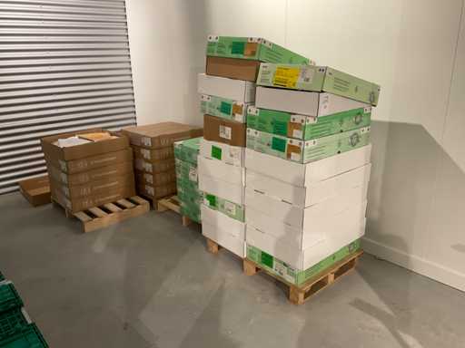 Lot de manchons fleuris