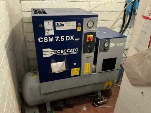 Ensemble compresseur CECCATO CSM 7.5 DX MINI 2011
