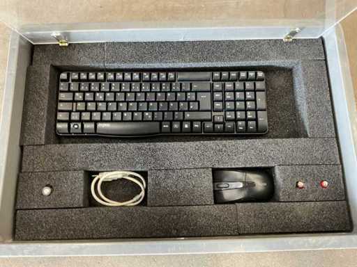 Tastiera wireless Rapoo E1050 QWERTZ + mouse (2x)