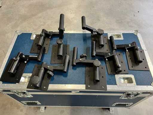 JB-Systems - WB-L20 - Lautsprecher-Wandhalterungen (8x)