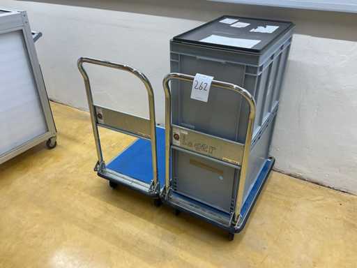 Platform trolley (2x)