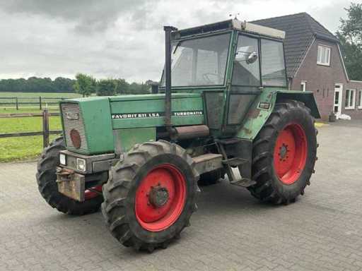 1980 Fendt Favorit 611 LSA Vierwielaangedreven landbouwtractor