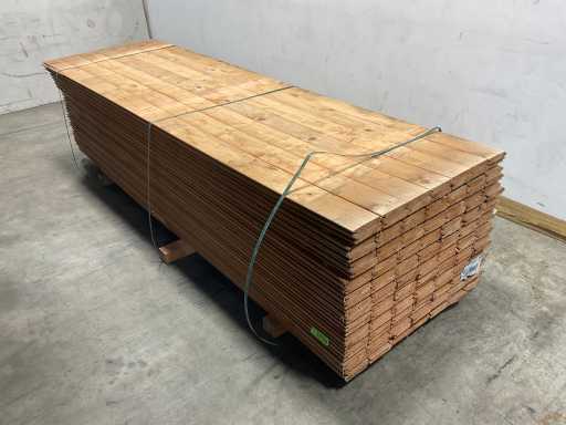 Profilo della capanna in tronchi Redvision 300x14,5x2,8 cm (150x)