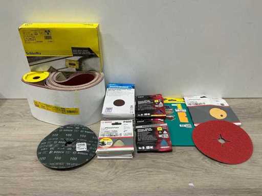 Różne rodzaje papieru ściernego