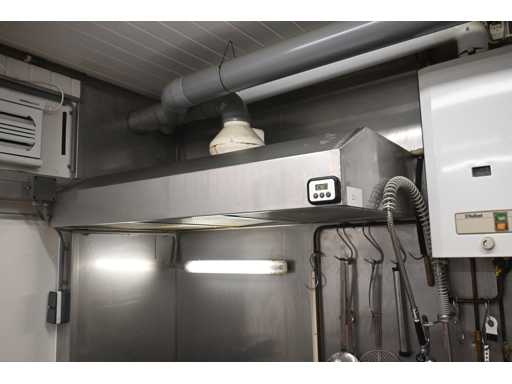 Hotte extractrice en acier inoxydable