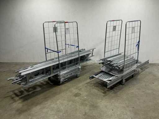 Warehouse rack approximately 10 meters
