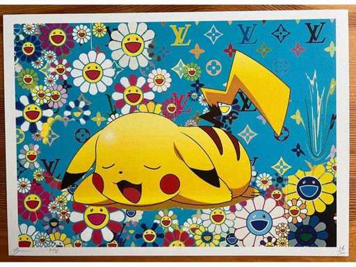 DEATH NYC : Murakami Pikachu 26/100