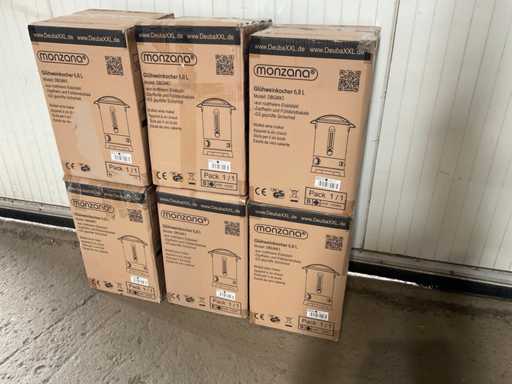 Monzana 6.8liter DBGWK1 Warmhoudketel (6x)