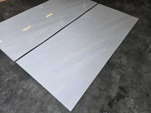 Pvc 280x122 cm - Marmeren Wandpaneel beige Matt (10x)