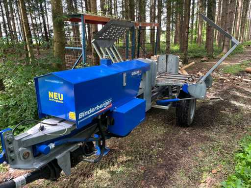 Bindenberger - Meterspalter liegend GIZPRO - 2014 - Holzspalter